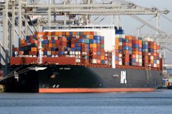 APL CHANGI - 369m [IMO:9631981] Containerschiff (Container ship) Aufnahme: 2016-01-18 Baujahr: 2013 | DWT: 150166t | Breite: 51m | Tiefgang: 14,5m | Ladekapazität: 13892 TEU...