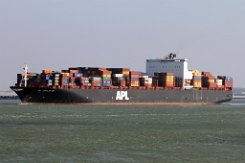 APL CHARLESTON - 328m [IMO:9597551] Containerschiff (Container ship) Aufnahme: 2018-02-23 Baujahr: 2013 | DWT: 115026t | Breite: 45m | Ladekapazität: 9326 TEU