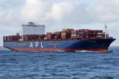APL DETROIT - 328m [IMO:9632208] Containerschiff (Container ship) Aufnahme: 2023-11-15 Baujahr: 2014 | DWT: 115019t | Breite: 45m | Tiefgang: 13m | Ladekapazität: 9200 TEU...