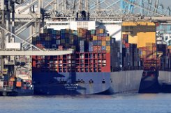APL MIAMI - 328m [IMO:9597549] Containerschiff (Container ship) Aufnahme: 2022-03-18 Baujahr: 2014 | DWT: 115037t | Breite: 45,2m | Tiefgang: 13,0m | Ladekapazität: 9326 TEU...