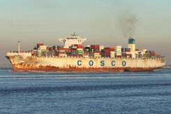 COSCO PRIDE - 366m [IMO:9472153] Containerschiff (Container ship) Aufnahme: 2023-02-08 Baujahr: 2011 | DWT: 140637t | Breite: 48m | Tiefgang: 15,5m | Ladekapazität: 13092 TEU...