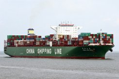 CSCL SATURN - 366m [IMO:9467299] Containerschiff (Container Ship) Aufnahme: 2018-03-29 Baujahr: 2011 | DWT: 155426t | Breite: 51m | Tiefgang: 15,5m | Ladekapazität: 14074 TEU...