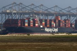 AFIF - 368m [IMO:9732345] Containerschiff (Container ship) Aufnahme: 2020-07-18 Baujahr: 2017 | DWT: 149360t | Breite: 51m | Tiefgang: 15,5m | Ladekapazität: 14993 TEU...