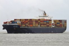 MSC ADRIATIC - 277m (ex) [IMO:9214226] Containerschiff (Container ship) Aufnahme: 2015-03-29 Neuer Name: E.R. FRANCE Baujahr: 2001 | DWT: 67591t | Breite: 40m | Tiefgang: 14m |...