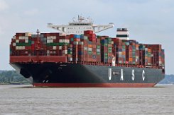 BARZAN - 400m [IMO:9708851] Containerschiff (Container ship) Fotodatum: 2017-07-08 Baujahr: 2015 | DWT: 199744t | Breite: 59m | Tiefgang: 16,0m | Ladekapazität: 19870 TEU...
