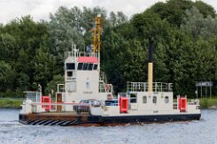 AUDORF - 28m [KEINE IMO-NR.] Kanalfähre bei Sehestedt (Car ferry) Fotodatum: 2026-07-04 Baujahr: 1954 | Breite: 9,77m | Tiefgang: 1,62m Maschinenleistung: 177 KW |...