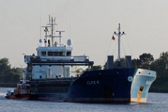 ELKE K - 87m [IMO:9879040] Frachtschiff (General Cargo) Fotodatum: 2024-08-24 Baujahr: 2020 | DWT: 5180t | Breite: 15,0m | Tiefgang: 6,35m Maschinenleistung: 1850 KW |...