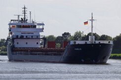 KARILIN - 114m [IMO:9534262] Frachtschiff (General Cargo) Fotodatum: 2025-06-29 Baujahr: 2009 | DWT: 6050t | Breite: 14,40m | Tiefgang: 6,04m Maschinenleistung: 2971 KW |...