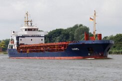 KARMEL - 90m [IMO:9290672] Frachtschiff (General Cargo) Fotodatum: 2025-07-06 Baujahr: 2004 | DWT: 4516t | Breite: 15,20m | Tiefgang: max. 5,31m Maschinenleistung: 1850 KW |...