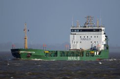 NORRBOTTEN - 95m [IMO:9191931] Frachtschiff (General Cargo) Fotodatum: 2016-03-20 Baujahr: 2001 | DWT: 5527t | Breite: 16,70m | Tiefgang: 6,10m Maschinenleistung: 3404 KW |...