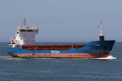 MARNE - 87m (ex) [IMO:9197442] Frachtschiff (General Cargo) Fotodatum: 2017-05-26 Neuer Name: GRACE | Ex-Name: PETRA Baujahr: 2005 | DWT: 3539t | Breite: 12,80m | Tiefgang: max....