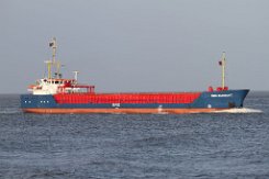 RMS RUHRORT - 83m (ex) [IMO:9075357] Frachtschiff (General Cargo) Fotodatum: 2013-12-29 Neuer Name: VERA MOON | Ex-Name: SAANA | RMS CARELIE Baujahr: 1993 | DWT: 2503t | Breite:...