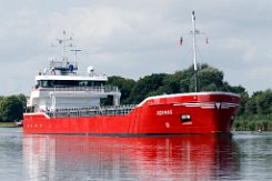 ADAMAS - 83m [IMO:9489558] Frachtschiff (General Cargo) Fotodatum: 2024-08-19 Baujahr: 2010 | DWT: 3754t | Breite: 13m | Tiefgang: 4,85m Maschinenleistung: 749 KW |...