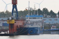 ALIZEE - 88m (ex) [IMO:9574303] Frachtschiff (General Cargo) Fotodatum: 2022-10-21 Neuer Name: FIONA B Baujahr: 2012 | DWT: 3500t | Breite: 12,9m | Tiefgang: 5,40m...