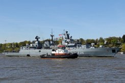 BRANDENBURG F215 - 139m Militärschiff (Military Ops) Aufnahme: 2016-05-05 DEUTSCHLAND Baujahr: 1994 | Breite: 16,70m | Tiefgang: max. 6,70m Maschinenleistung: 38000 KW |...