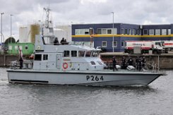 HMS ARCHER - P264 - 21m Militärschiff (Military Ops) Patrouillenboot Fotodatum: 2022-06-20 britische Marine / Royal Navy Baujahr: 1985 | Breite: 5,8m | Tiefgang: max. 1,8m...