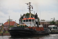 BUGSIER 20 - 31m (ex) [IMO:9158484] Hafenschlepper (Tug) Fotodatum: 2015-07-13 Neuer Name: FAIRPLAY BENTAYGA | Ex-Name: FAIRPLAY BANDAMA Baujahr: 1997 | Bollard pull: 51t | Breite:...