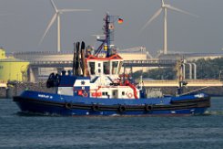 FAIRPLAY XI - 30m [IMO:9725108] Hafenschlepper (Tug) Fotodatum: 2015-07-04 Baujahr: 2015 | Bollard pull: 90t | Breite: 14m | Tiefgang: 6,30m Maschinenleistung: 2240 KW |...