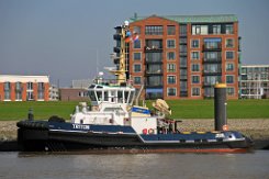 TRITON - 33m [IMO:9451537] Hafenschlepper (Tug) Fotodatum: 2015-10-03 Baujahr: 2008 | Bollard pull: 70t | Breite: 12m | Tiefgang: 4,30m Maschinenleistung: 3800 KW |...