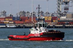 HAMPSHIRE - 29m (ex) [IMO:9668025] Hafenschlepper (Tug) Fotodatum: 2018-07-13 Neuer Name: VB HENNI | Ex-Name: MED REGULUS | ADVENTURE Baujahr: 2014 | Bollard pull: 60t | Breite: 10m...