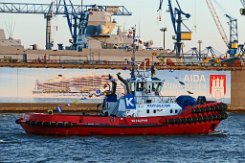 SD DOLPHIN - 33m (ex) [IMO:9631034] Hafenschlepper (Tug) Fotodatum: 2016-05-07 Neuer Name: VB DOLPHIN Baujahr: 2013 | Bollard pull: 80t | Breite: 13m | Tiefgang: 5,35m...