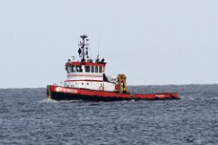 MTS INDUS - 23m (ex) [IMO:8884830] Schlepper (Tug) Fotodatum: 2014-08-03 Neuer Name: INDUS Baujahr: 2003 | Bollard pull: 24t | Breite: 7m | Tiefgang: 3,50m Maschinenleistung: 1324...