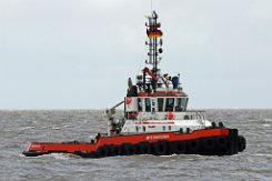 MTS VANQUISH - 29m (ex) [IMO:9559573] Schlepper (Tug) Fotodatum: 2017-04-11 Neuer Name: SEA VANQUISH Baujahr: 2012 | Bollard pull: 68t | Breite: 9,00m | Tiefgang: 4,40m...