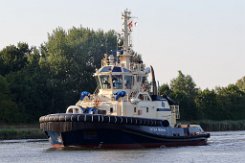 SVITZER HEIMDAL - 28m [IMO:9788174] Hafenschlepper (Tug) Fotodatum: 2022-08-13 Baujahr: 2017 | Bollard pull: 70t | Breite: 12,6m Maschinenleistung: 4000 KW | Geschwindigkeit: - kn...