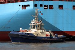SVITZER VALE - 25m [IMO:9831921] Hafenschlepper (Tug) Fotodatum: 2020-08-24 Baujahr: 2018 | Bollard pull: 70t | Breite: 12m Maschinenleistung: 4200 KW | Geschwindigkeit: - kn...