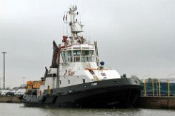 TURM - 33m (ex) [IMO:9211212] Hafenschlepper (Tug) Fotodatum: 2014-04-12 Neuer Name: VB BREMEN Baujahr: 2001 | Bollard pull: 60t | Breite: 11m | Tiefgang: 2,65m...