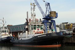 WILHELMSHAVEN - 31m (ex) [IMO:9183403] Hafenschlepper (Tug) Fotodatum: 2017-01-02 Neuer Name: VB WILHELMSHAVEN Baujahr: 1998 | Bollard pull: 51t | Breite: 12m | Tiefgang: 5,00m...