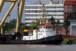 ARION - 30m [IMO:7726902] Schlepper (Tug) Fotodatum: 2021-06-15 Baujahr: 1978 | Bollard pull: 38t | Breite: 9m | Tiefgang: 3,04m Maschinenleistung: 2012 KW |...