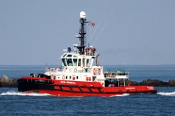 BOA HEIMDAL - 32m [IMO:9551909] Schleppper (Tug) Fotodatum: 2023-09-14 Baujahr: 2009 | Bollard pull: 69t | Breite: 11,6m | Tiefgang: 5,90m Maschinenleistung: 3784 KW |...