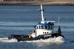 GEPKE - 17m [keine IMO-Nummer] Schlepper (Inland-Tug) Fotodatum: 2019-02-15 Baujahr: 1956 | Breite: 5m | Tiefgang: 2,10m Maschinenleistung: 272 KW | Geschwindigkeit: - kn...