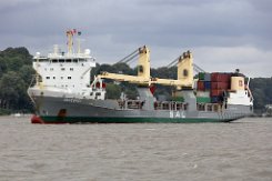 ANNEGRET - 152m [IMO:9147710] Schwerlastschiff (Heavy Load Vessel) Fotodatum: 2021-08-18 Baujahr: 2000 | DWT: 9359t | Breite: 20m | Tiefgang: 7,80m | Kräne: 2 x 320t, 1 x 200t...