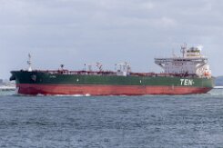 ALPES - 300m (n) [IMO:9817470] Rohöltanker (Crude Oil Tanker) Fotodatum: 2026-06-13 Ex-Name: BREIVIKEN Baujahr: 2018 | DWT: 112504t | Breite: 43,8m | Tiefgang: 15,10m...