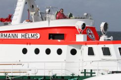 [Details] Seenotrettungskreuzer HERMANN HELMS Führerstand außen auf der HERMANN HELMS