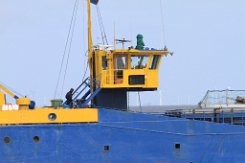 [Details] Frachtschiff AMANDA Brücke der AMANDA