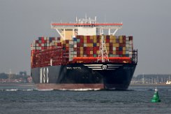 [Schiffe Spezial] MSC DITTE (1) MSC Ditte bei Terneuzen