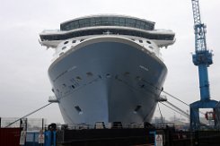 [Schiffe Spezial] ODYSSEY OF THE SEAS (3) Die Odyssey of the Seas am 01.01.2021 in Papenburg an der Meyer Werft
