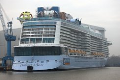[Schiffe Spezial] ODYSSEY OF THE SEAS (5) Die Odyssey of the Seas am 2021-01-01 in Papenburg an der Meyer Werft