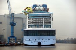 [Schiffe Spezial] ODYSSEY OF THE SEAS (7) Die Odyssey of the Seas am 2021-01-01 in Papenburg an der Meyer Werft