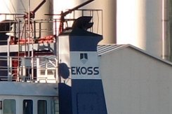 EKOSS EKOSS GmbH & Co. KG deutsche Reederei mit Sitz in Hamburg Foto: ANTEOS [IMO:9223681]