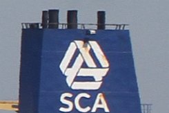 SCA SCA schwedische Reederei mit Sitz in Sundsvall Foto: OBBOLA [IMO:9087350]