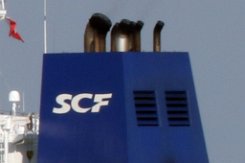 SCF (1) Sowkomflot (SCF) russische Reederei mit Sitz in St. Petersburg seit: 1988 Foto: SCF IRTYSH [IMO:9397535]