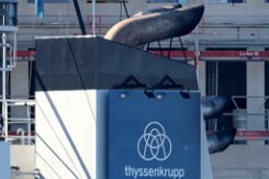 TKMS ThyssenKrupp TKMS ThyssenKrupp deutsche Werft mit Sitz in Kiel Foto: AQUANAUT [IMO:9296717]