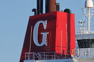 Buchstabe G Schornsteinmarken von Schiffen / Funnel Marks