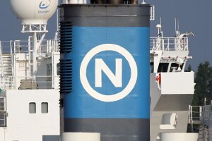 Buchstabe N Schornsteinmarken von Schiffen / Funnel Marks