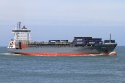 alte Lackierung: AKACIA - 149m (aF 2015) [IMO:9315020] - alte Lackierung Feederschiff Fotodatum: 2015-05-24 Baujahr: 2004 | DWT: 13713t | Breite: 22m | Tiefgang: 8,70m | Ladekapazität: 1008 TEU...