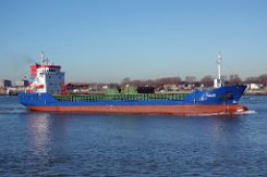 ohne Aufschrift: NAOS - 90m (aF 2019) [IMO:9136137]- ohne Aufschrift Frachtschiff (General Cargo) Fotodatum: 2019-02-15 Baujahr: 1996 | DWT: 4258t | Breite: 13m | Tiefgang: 5,75m Maschinenleistung:...